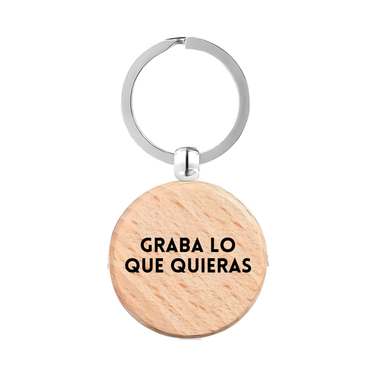 Llavero madera