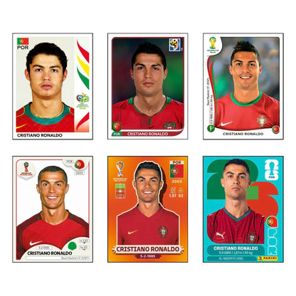 Cuadro CR7 + láminas 🐐❤️⚽️