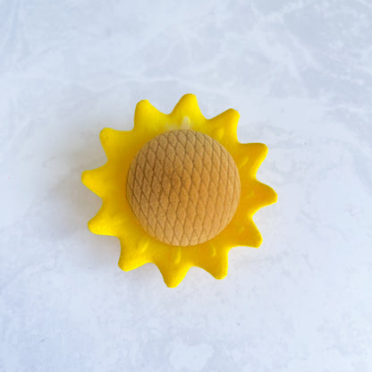 Anillo girasol con caja