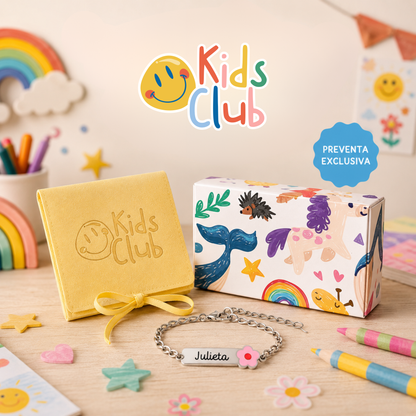 Pulsera Kids Flor Silver | PREVENTA